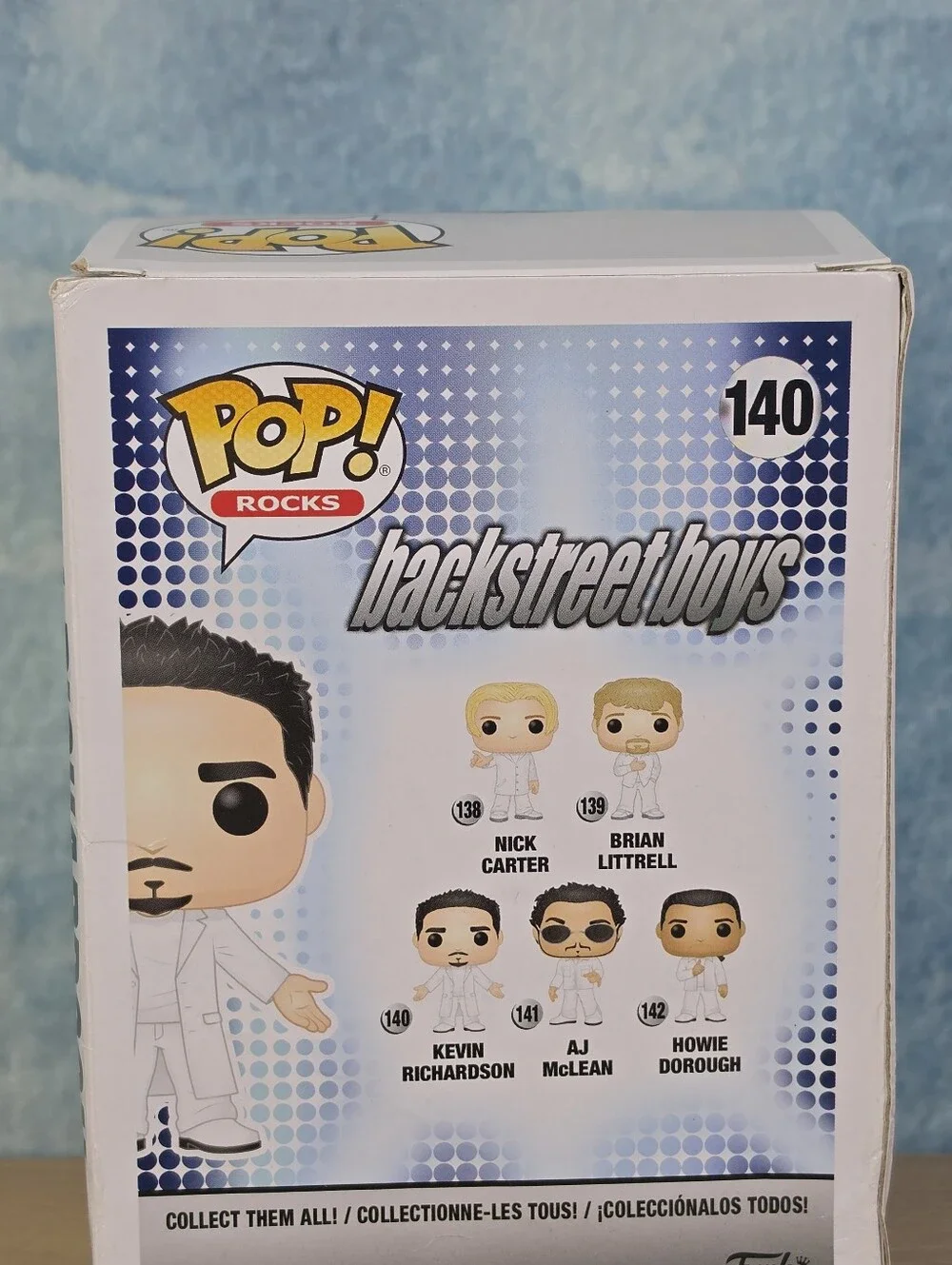 Backstreet Boys Kevin Richardson Funko Pop NEW Damaged Box